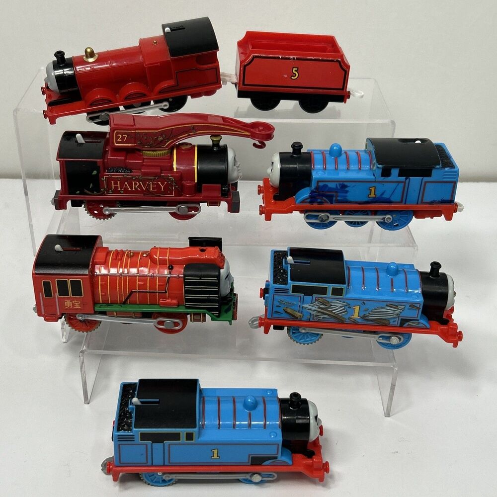 Thomas The Train Friends Trackmaster Lot Hong Bao Harvey Motorized NOT WORKING - Picture 1 of 9